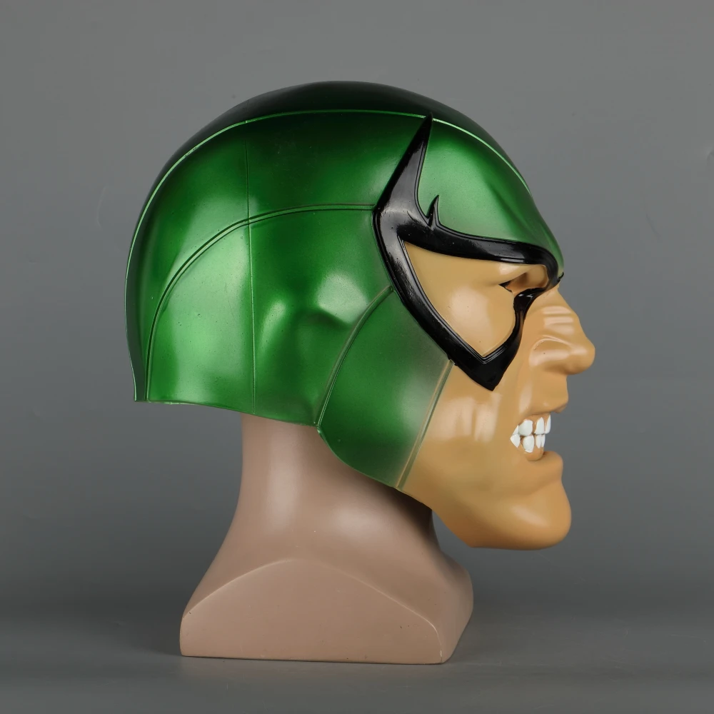 Spiderman Latex Mask PVC Scorpion Marvel Villain Masks Helmet MacDonald Mac Gargan Cosplay Prop Halloween Party (5)