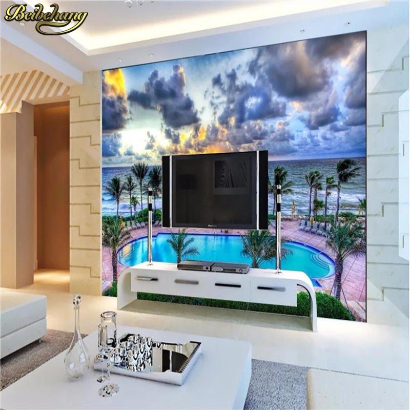 Beibehang 壁紙 3d 壁画装飾写真の背景写真夏水泳プール夕暮れリビングルームホテル壁画壁画 Wall Paintings Murals 3d Muralwall Paper 3d Mural Aliexpress Beibehang 壁紙 3d 壁画装飾写真の背景写真夏水泳プール夕暮れリビングルームホテル壁画壁画 Wall Paintings Murals 3d Muralwall Paper 3d Mural Aliexpress