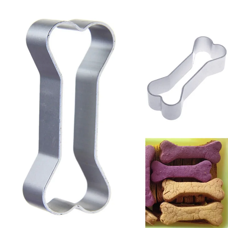 Mayitr mini bone Shape Mold Cookie Cutter Cake Decorating Tool Baking Muffin Mould Pastry Baking Tools 6.5X2.5cm