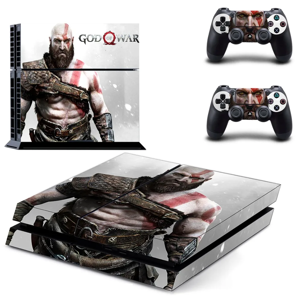 God Of War Ps4 Stickers Play Station 4 Skin Sticker Decals For Playstation  4 Ps4 Console & Controller Skins Vinyl (hs)