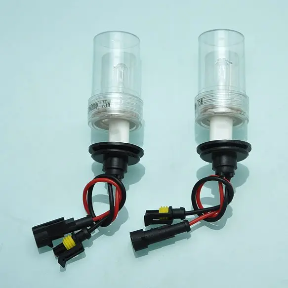

75W 12V H3 6000K HID Xenon Conversion Headlight Bulbs Super Bright [AC355]