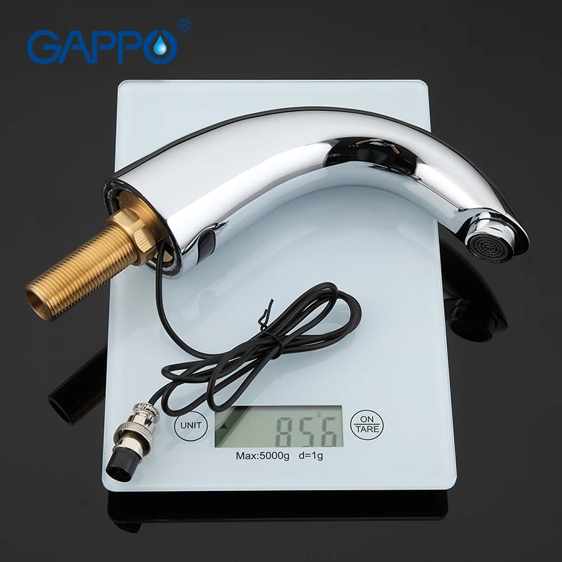 Günstige GAPPO Bad Automatische Infrarot Sensor Wasserhahn Wasserhahn Wasser Sparen Induktive Elektrische Becken Wasserhahn Mischer Waschbecken Wasserhahn Touchless