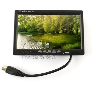 

Closed circuit monitor four way display vehicle display 4 split display four channel monitor