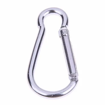 

20pcs Multifunctional Spring Snap Carabiner Aluminum Carabiner Snap Clip Hook Key Ring for Outdoor Hiking Camping Tools