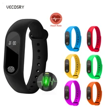 Bluetooth Smart Watch Heart Rate Tracker Waterproof Smart Band Fitness Wristband With Pedometer Sport Bracelet For IOS Android