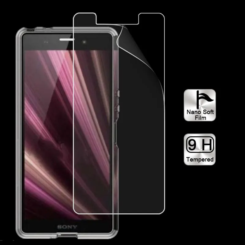 Best Explosion-proof Nano soft film For Sony XZ4 Compact Anti-shatter screen protector films Front Cover with Cleaning Cloth | Мобильные