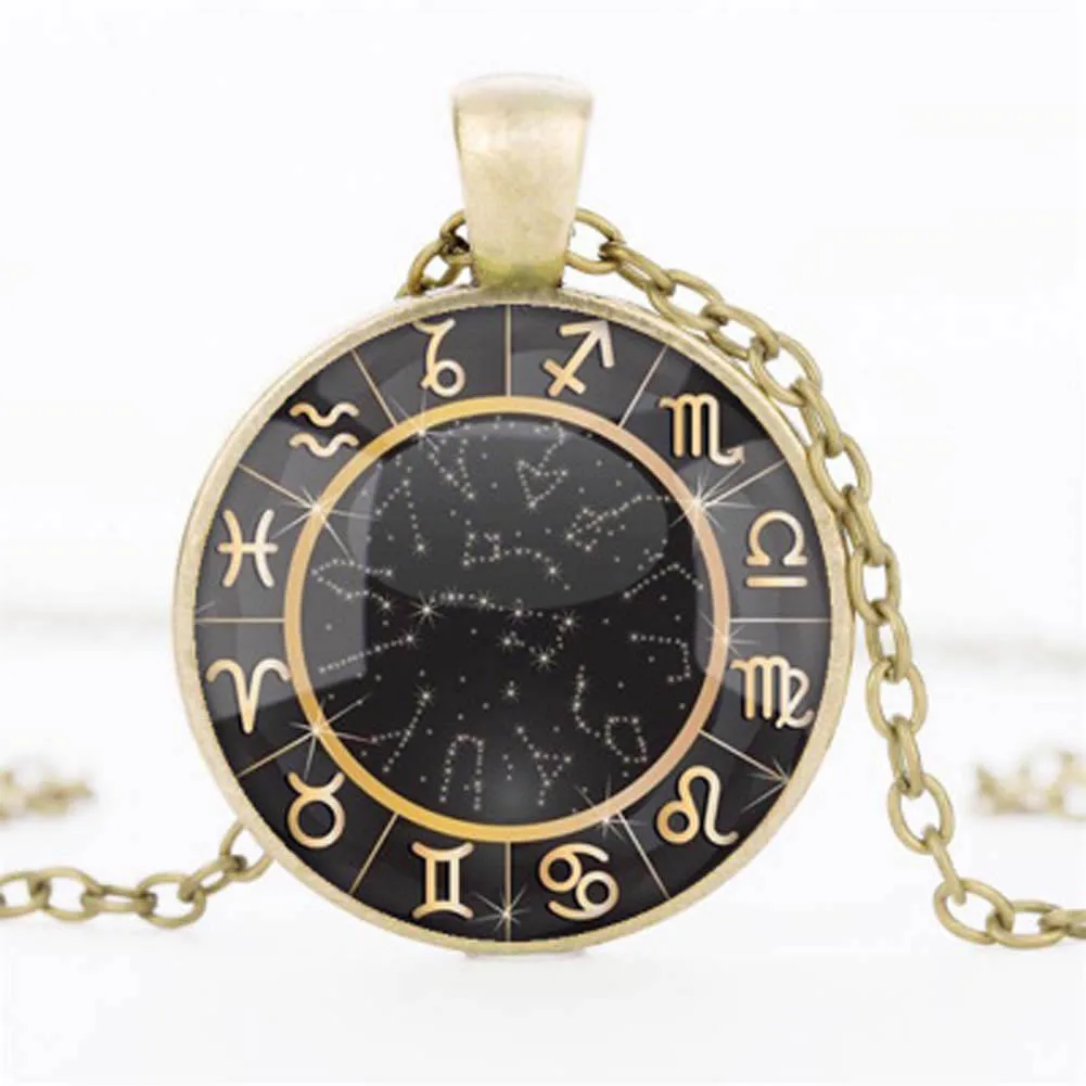 

New Fashionable Stylish Chinese twelve hieroglyph zodiac sign picture wedding or birthday gift locket necklace