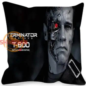 

Terminator Pillowcases Custom your image zipper Pillowcase 35x35cm 40x40cm 45x45cm 60x60cm two sides Drop Shipping