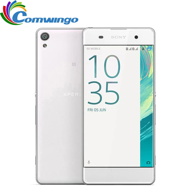 Оригинальный Sony Xperia X F5121 3 ГБ ОЗУ 32 Гб ПЗУ 5,0 дюймов Android шестиядерный 23MP камера 2600 мАч один Sim мобильный телефон