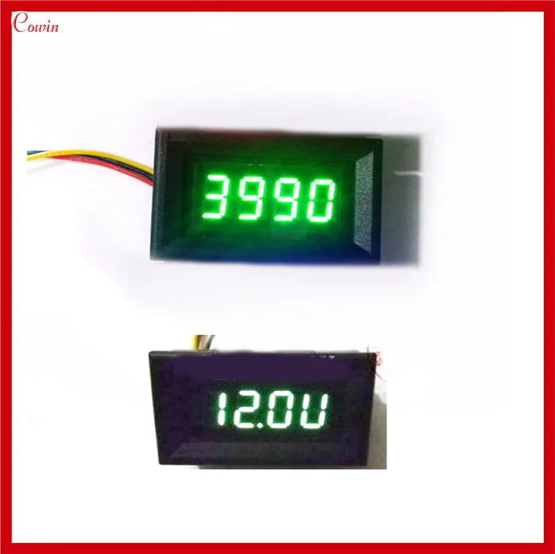 

New 2 Function 12v Led Digital Motorcycle Car Tachometer RPM Tach Gauge Voltmeter Voltage Gauge For Gasoline Engine