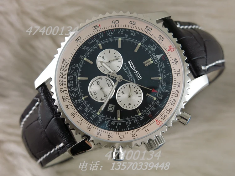 Мужские часы Топ бренд подиум роскошный европейский дизайн кварцевые наручные часы A06705
