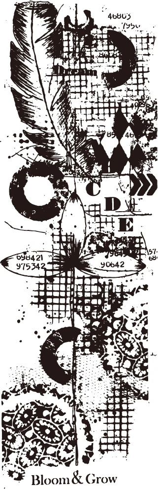 

Background Transparent Clear Silicone Stamp/Seal for DIY scrapbooking/photo album Decorative clear stamp sheets A820