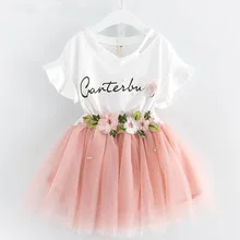 Sotida-Girls-Vestidos--Nova-Marca-Princesa-Vestido-Flores decoradas-de verão-Lovely-Girls-Roupas-Children.jpg_220x220