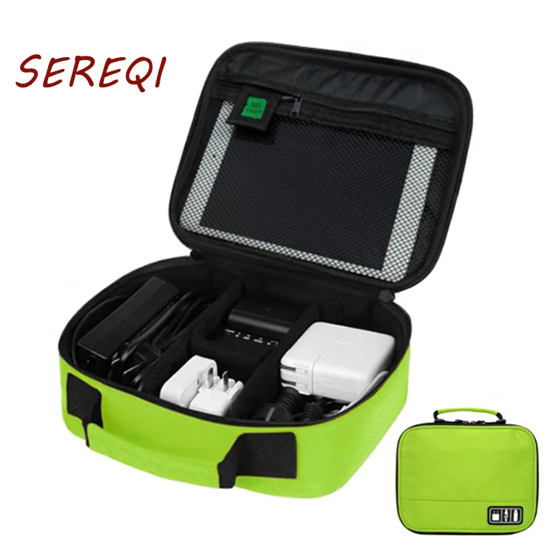 Case Cable-Bag Travel-Accessories Cosmetic-Zipper-Storage Gadget-Organizer Digital Portable