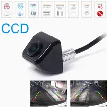 HD CCD Проводной Беспроводной 170 градусов Вид Сзади Автомобиля Боковой Передней Цветного Ночного Vison РЕЗЕРВНУЮ Камеру с/без маркировки линии