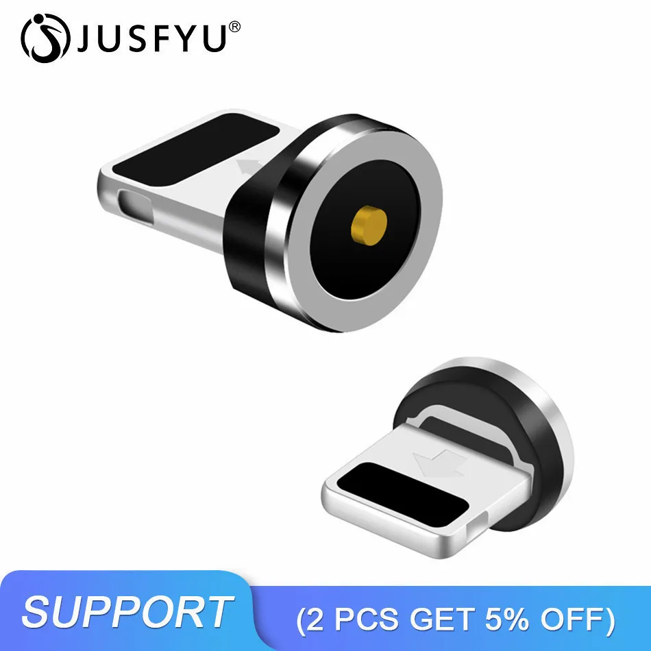 Круглый Магнитный Кабель с разъемом Micro USB для Samsung LG iphone кабель IOS разъем типа C