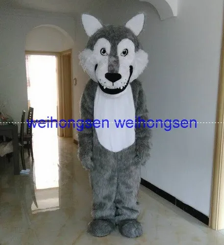 

High quality EVA Material Helmet Wolf Mascot Costumes Unisex cartoon Apparel Custom made Adult Size 091