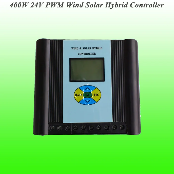 

2017 Hot Selling 400W 24V PWM Wind Solar Hybrid Controller With LCD Displayer