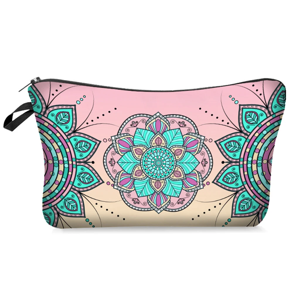 Yotina сумка для макияжа женская косметичка с разноцветным рисунком 3D печать несессер сумка для путешествий Органайзер косметичка - Цвет: bpd44536