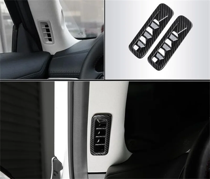 

Car Styling Interior Front Side Upper Air Vent Outlet Cover Trim Bezel Frame Sticker Garnish For Mazda CX-5 CX5 CX 5 2017 2018