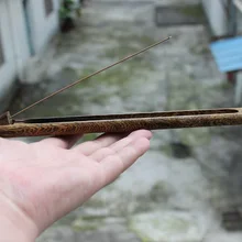 1" Деревянный Дерево, благовония держатель горелки золоуловителя для палочками для дома