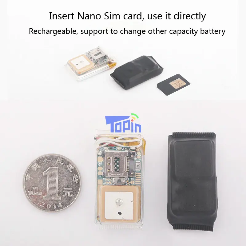 New D3 Micro Super Mini GPS Tracker Real-time Call Voice Monitoring Web/App Tracking for Children Elderly Pets Luggage Locator