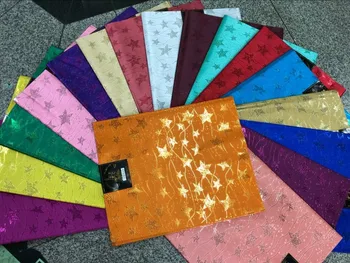 

New nigeria headtie,african gele headtie wedding Silver gele fabric 2pcs/pack