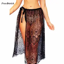 Бесплатная Страусиная одежда женская юбка женская сексуальная открытая кружевная юбка эластичная Короткая юбка Сексуальная Элегантная