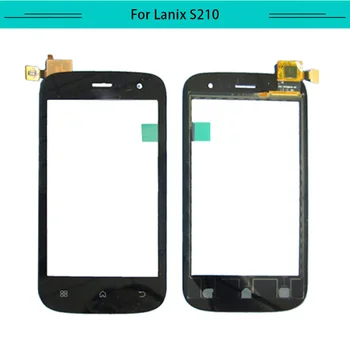 

Tested 20pcs Touch Screen For Lanix Llium S210 the front glass touch panel Digitizer Sensor with free shipping
