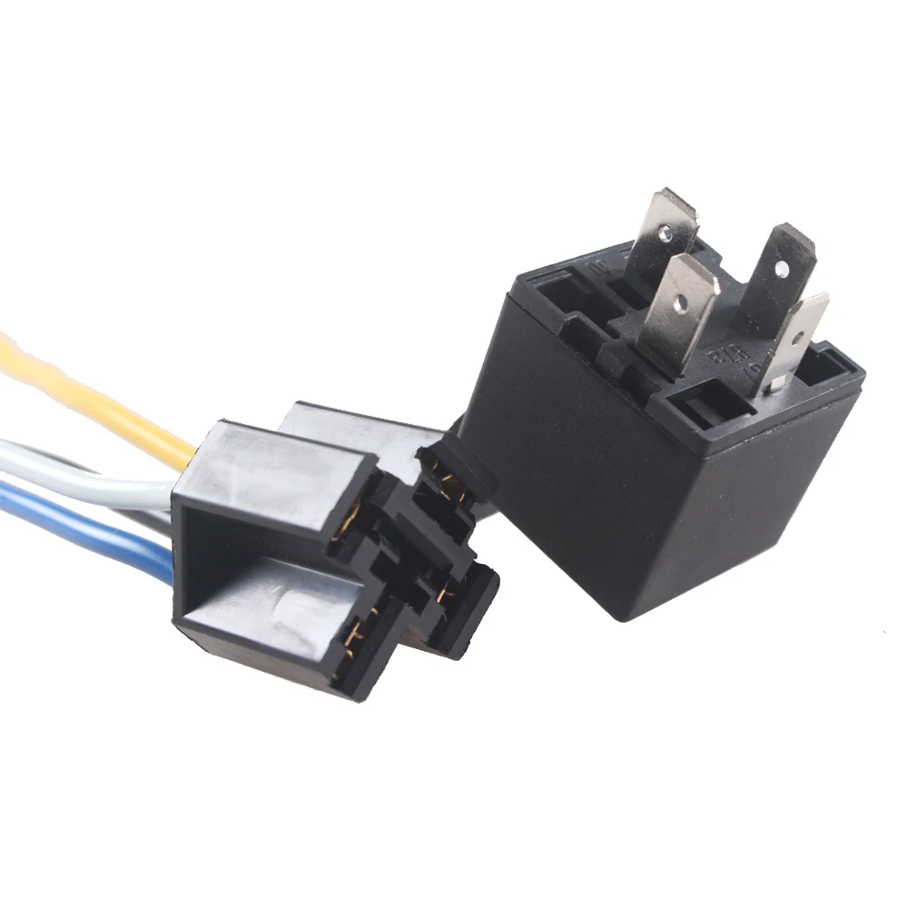 Ee Support 5 X Black Dc 12v 40a Spst Premium Relay