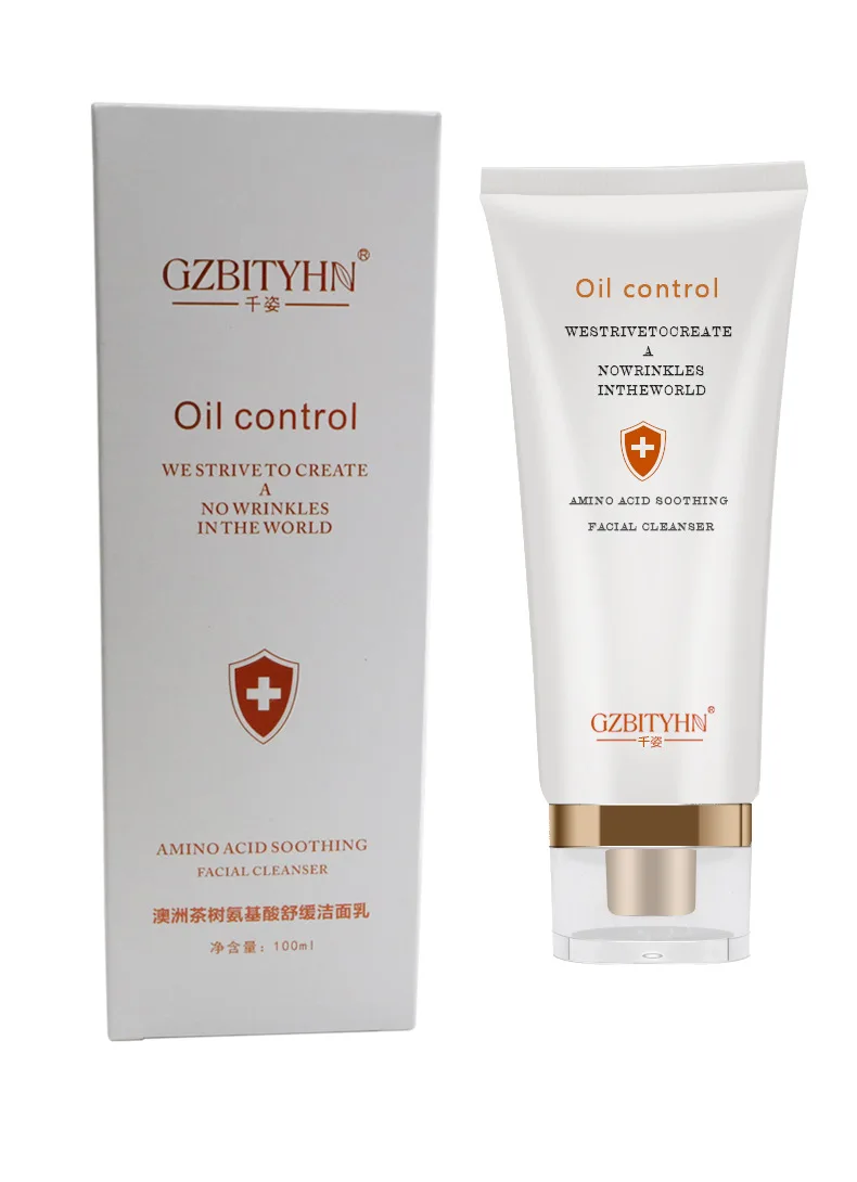 

Australian tea tree amino acid foam cleansing milk deep cleansing and moisturizing oil control pores