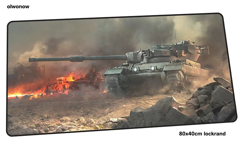 World of Tanks коврик для мыши 80x40 см Красивые коврики для мыши лучшие игровой коврик для компьютерной мыши, настоящий персонализированные коврики для мыши Клавиатура ПК накладка