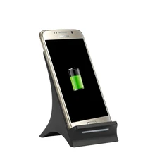 Creative Car Styling Wireless Charger Anti-slip Phone Holder Suit For Most Built-in Receiver Product Phone Pad Automatic Cooling