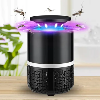 

Portable and compact Electric Mosquito Killer Lamp USB Photo-catalyst Fly Moth Bug Insect Trap powered bug zapper