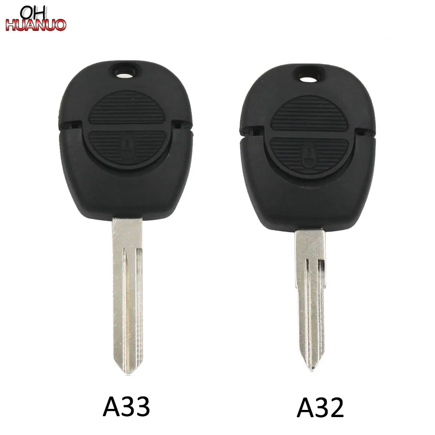 

2 BUTTON REMOTE KEY FOB CASE REPLACEMENT SHELL FOR NISSAN MICRA ALMERA PRIMERA XTRAIL A32 A33 Blade