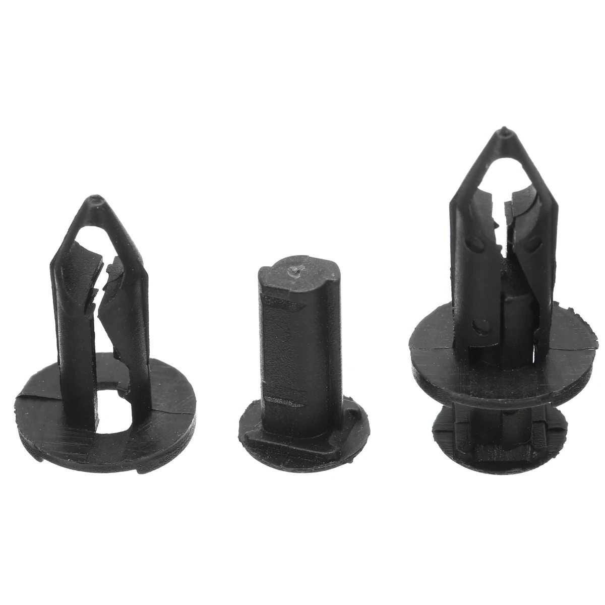 50pcs 8mm 5/16" Black Nylon Plastic Fender Rivet Clip 293150089 For Can Am Maverick Commader ATV UTV
