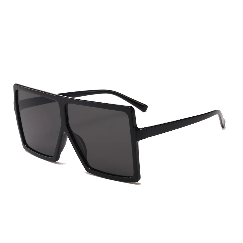 

Suprehot Big Size Square Sharp Flat Frame 7 Color Lens Superstar 2018 Sunglasses Women 12332