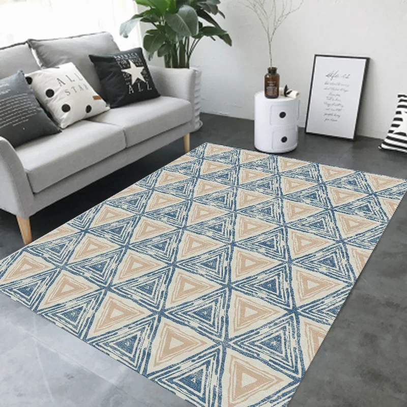 Современный в стиле минимализма нордический стиль большой ковер для гостиной Ресторан коврики для спальни/ковры детская игра ползать большой размер ковер