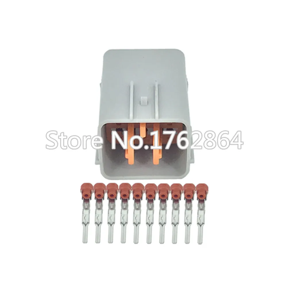 

10 Sets 10 Pin Jacket Automotive Waterproof Connector Harness Connector with Terminals DJ7108Y-2-11 10P