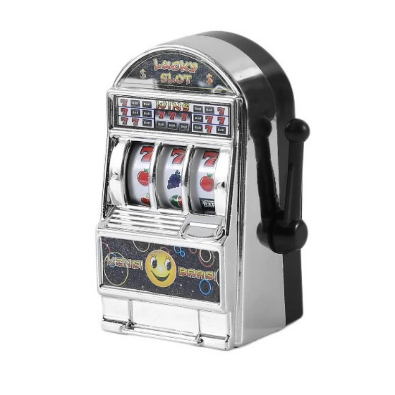 Mini Casino Jackpot Fruit Slot Machine Money Box Game Toy For Kids Adult Decompression Toys Slot Machine Toy