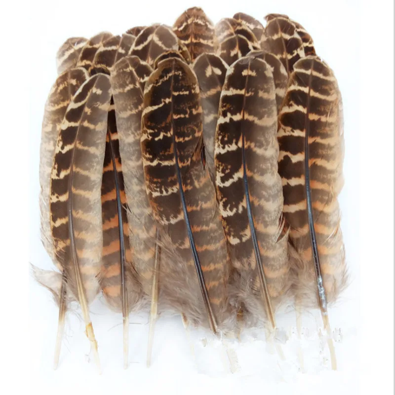 10pcs/lot Natural Chicken Feather Headdress Jewelry DIY Accessories