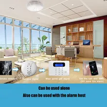 Беспроводной детектор дыма портативный пожаробезопасный датчик сигнализации для домашней безопасности UY8