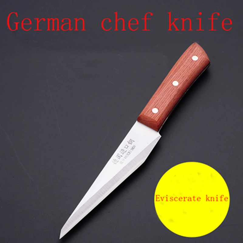 Free Shipping LD Kitchen Chef Slaughter Knife Butcher Boning Knife Blade Sharp