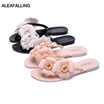 

Aleafalling New Arrival Summer Women Flower Slippers Super Fashion Girl's Slipper Soft Eva Super Bottom 201969