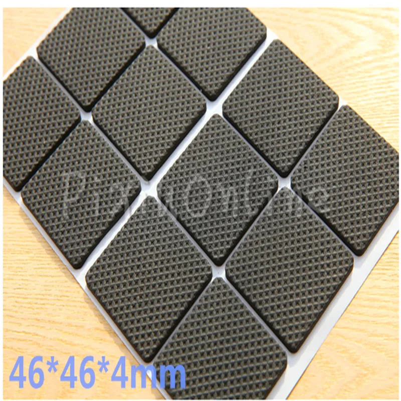 

12pcs ST002 Square Self Adhesive Furniture Leg Feet Non Slip Rug Felt Pads Anti Slip Mat Soft Close Protect Tool Parts