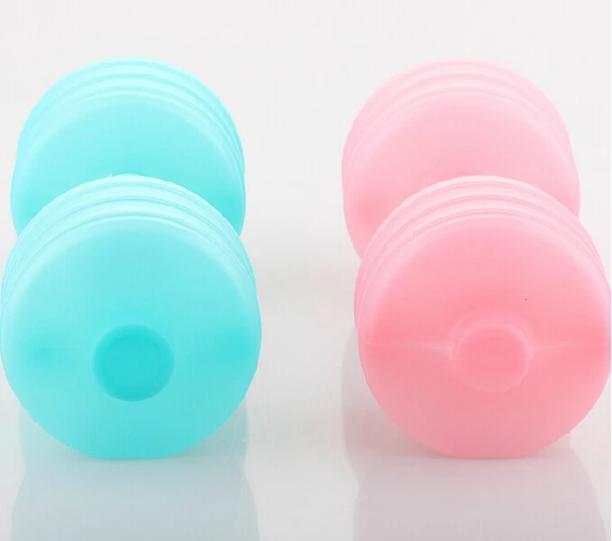 1 Pair 550ml Plastic Dumbbell Fitness Slimming Yoga Weight Lose Fitness Sports Water Bottle Plastic Sealed Women Child