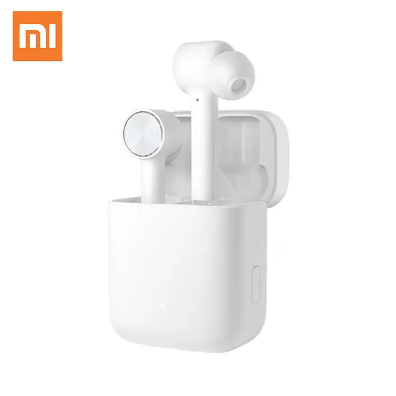 Xiaomi Air TWS Bluetooth наушники истинная Беспроводная стерео Спортивная гарнитура ANC шумоподавление автоматическая пауза Airdots Pro вкладыши - Цвет: White