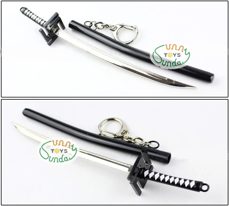 Sst Anime Bleichmittel Kurosaki Ichigo Aizen Sousuke Schwert Scheide Mantel Katana Jungen Spielzeug Keychain Metall Waffen Cosplay Geschenk Kurosaki Ichigo Boys Toysichigo Kurosaki Aliexpress