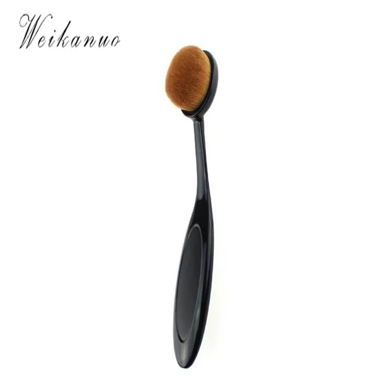 Toothbrush Makeup Brushes Handle Foundation Cosmetics Powder Curve