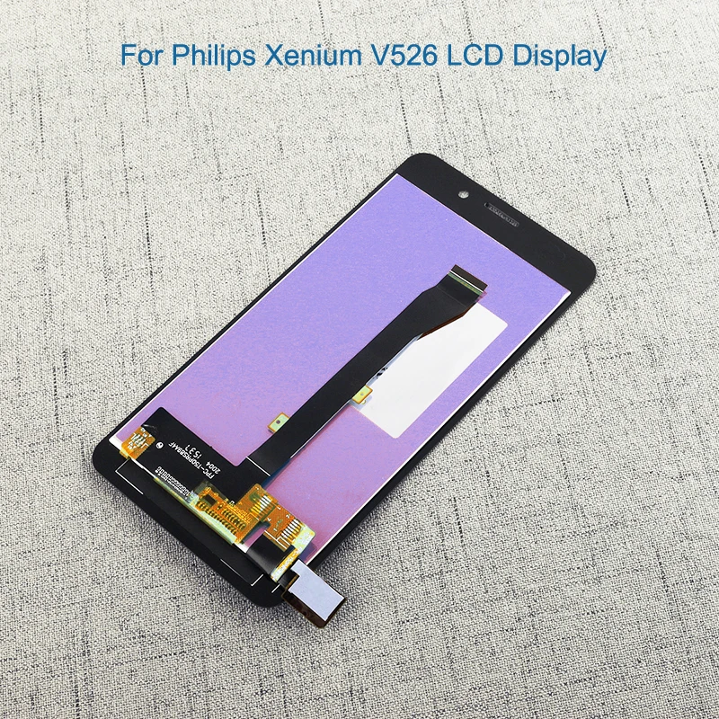 

For Philips Xenium V526 LCD Display +TouchScreen Digitizer Assembly Replacement For Philips Xenium V526 LCD Screen 5.0" LCD